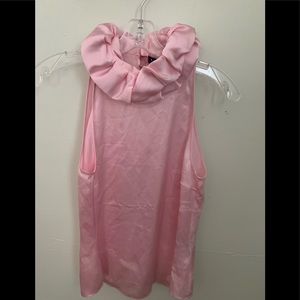 RALPH LAUREN Purple Label Light Pink Silk Top